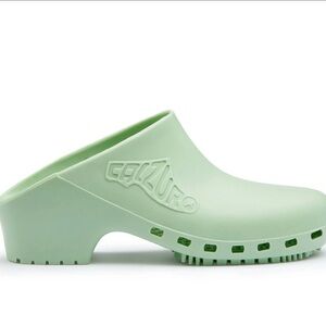 Calzuro Women's Mint Green Clogs